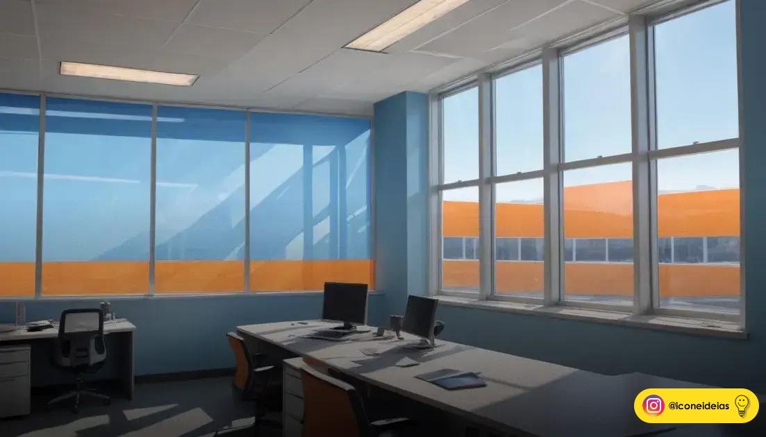 Como o insulfilm espelhado reduz o ganho de calor em vidros