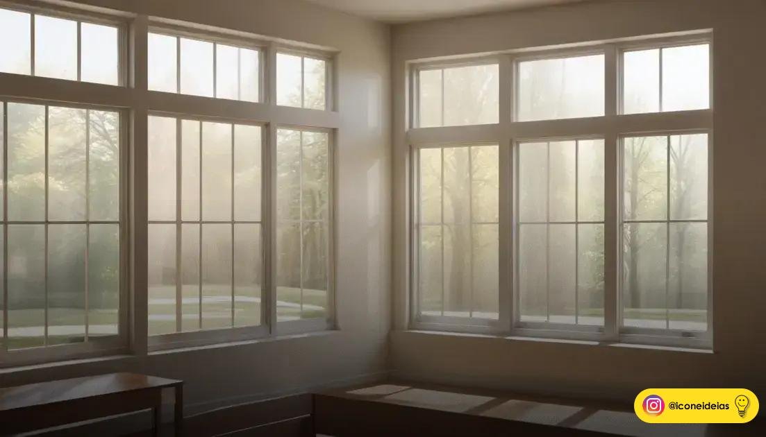 Comparativo de películas: refletiva, espelhada e neutra