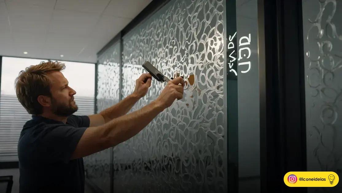 aplicações práticas em Alphaville: recepções, vidros, móveis e envelopamento de frota