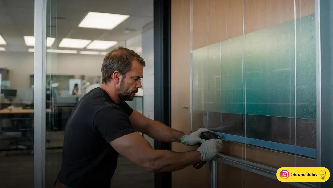 Aplicações práticas: paredes, tetos, móveis, geladeiras e vitrines