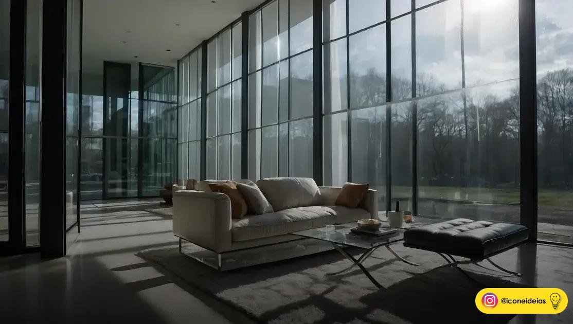 benefícios práticos: controle térmico, proteção UV e privacidade