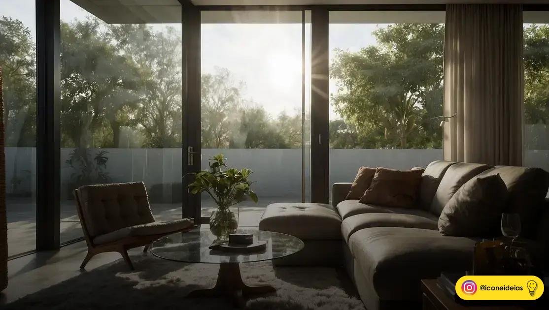 Benefícios práticos: controle térmico, redução de brilho e proteção UV