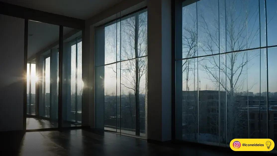 como a película espelhada atua na redução de calor e proteção UV