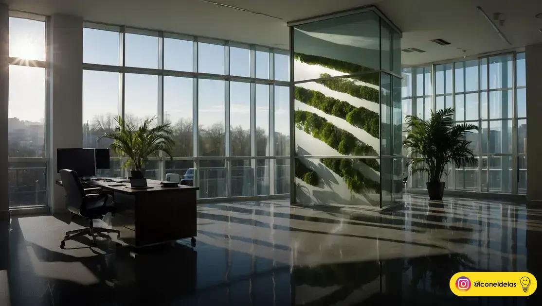 como a película espelhada reduz calor, brilho e aumenta privacidade