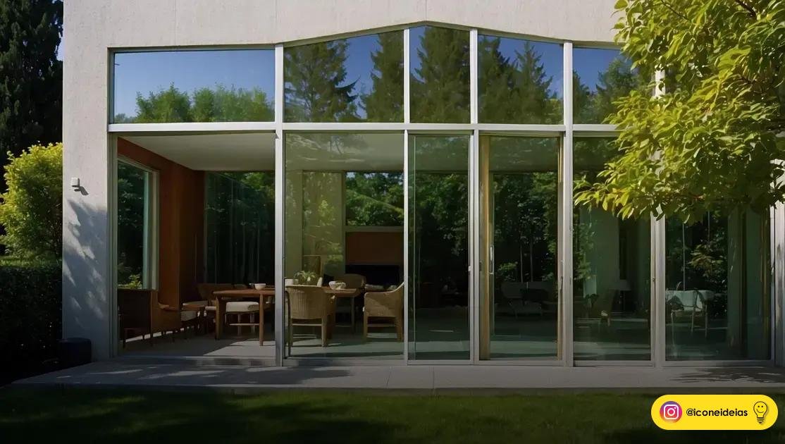 Como a película espelhada reduz calor e bloqueia raios UV