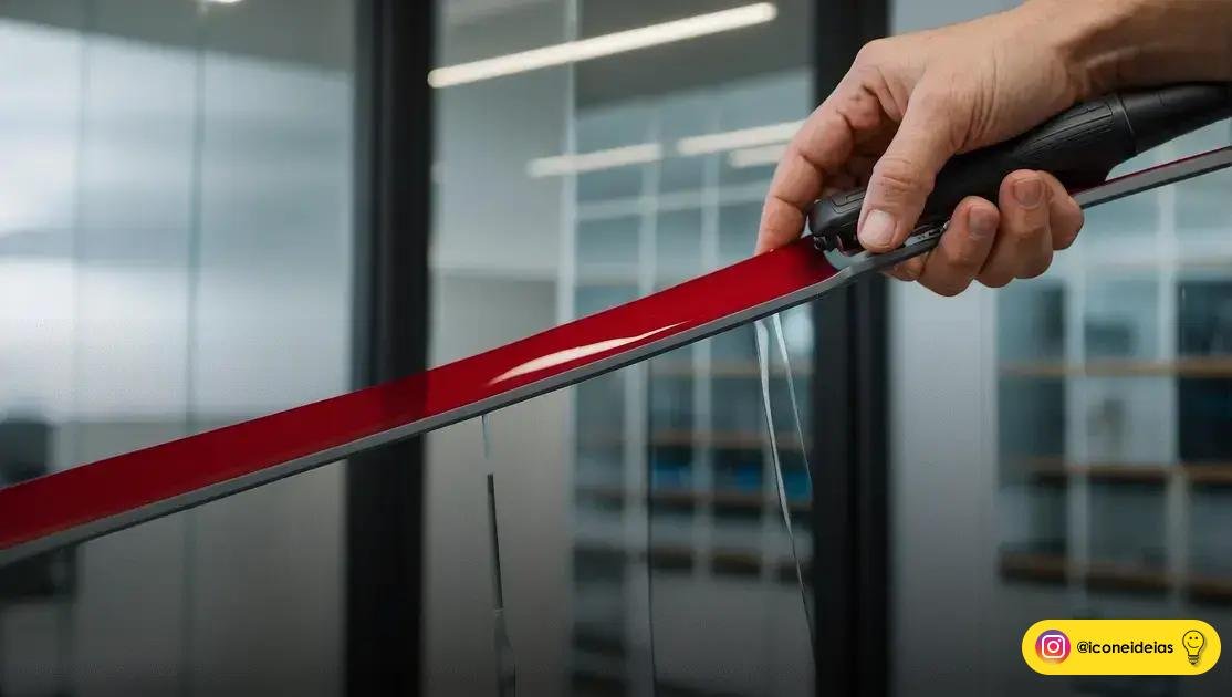 como funciona o processo: medidas, arte, impressão e instalação