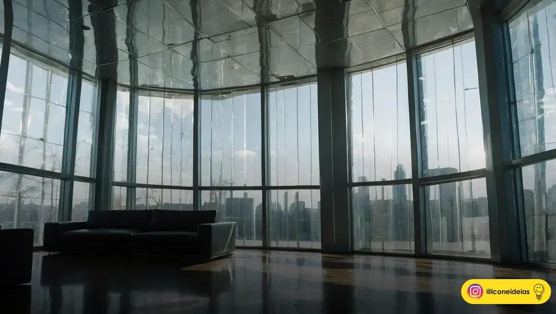 comparativo de modelos: espelhada, refletiva e insulfilm arquitetônico