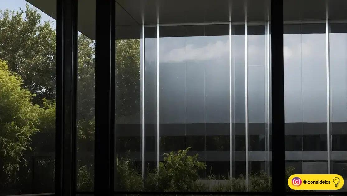 Diferenças entre película fumê, espelhada e refletiva: qual escolher para seu projeto