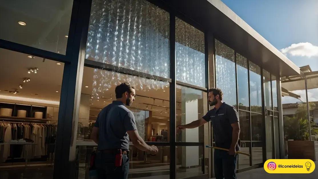 manutenção, durabilidade e impacto na eficiência energética da loja