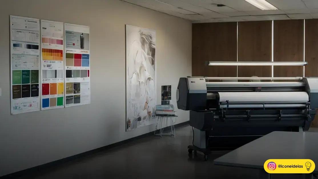 materiais e tipos: impressão digital, recorte eletrônico e acabamentos