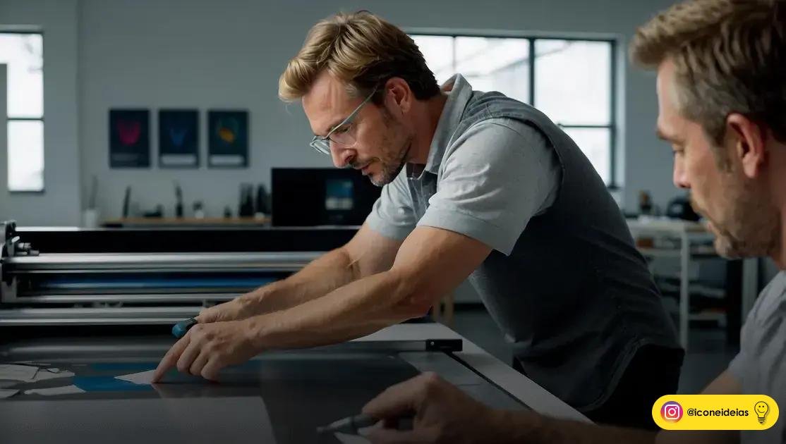 Materiais, impressão e recorte: o que garante acabamento premium