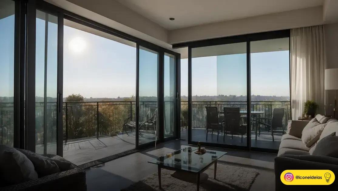 Medição de desempenho: redução de calor, bloqueio UV e economia nas contas