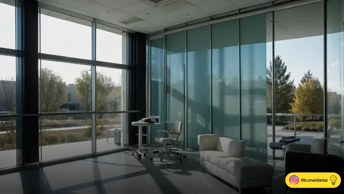 Película para clínica cajamar; redução de calor, privacidade e estética imediata