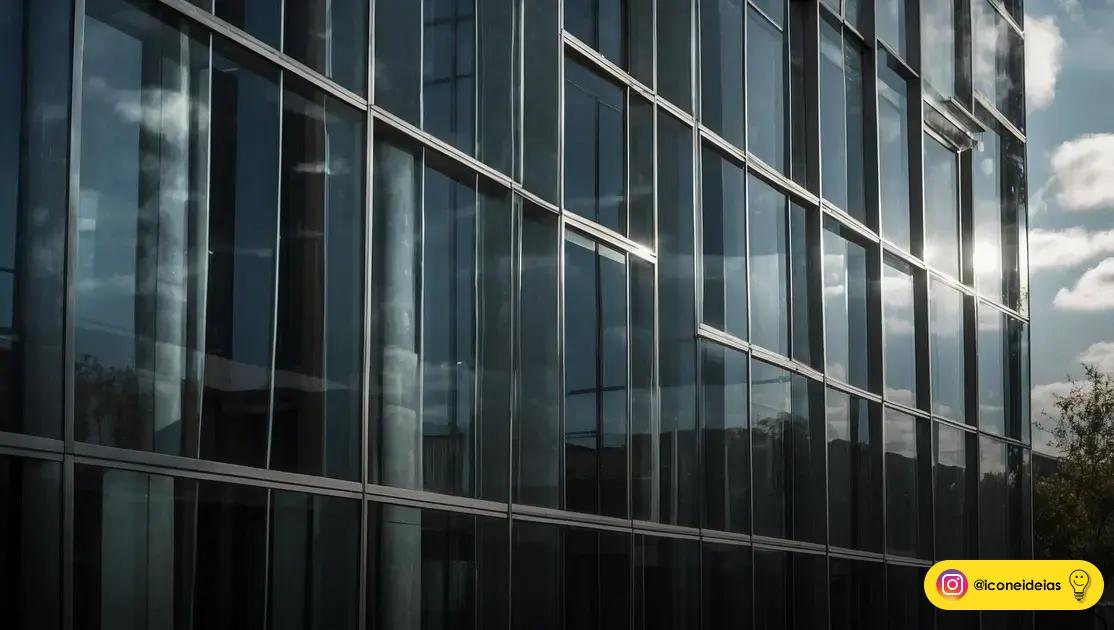 privacidade e estética: opções de acabamento para fachadas e janelas