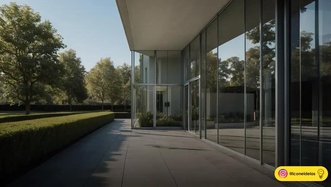 privacidade e estética: quando escolher película espelhada para sua fachada