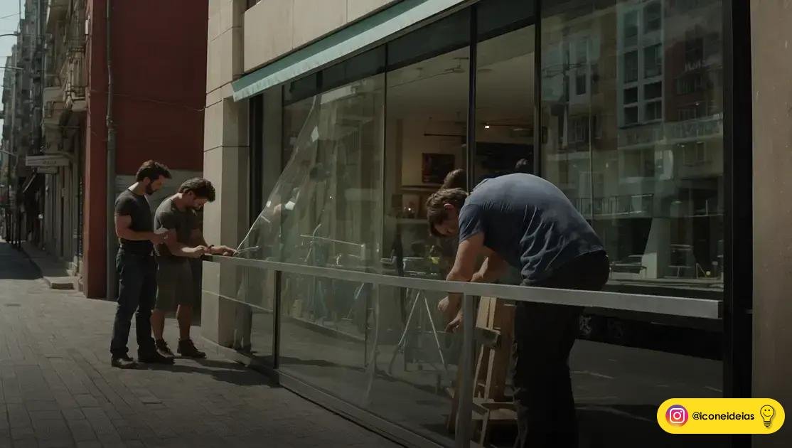 Privacidade, estética e normas para condomínios e comércios