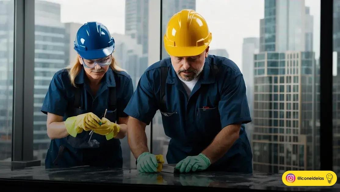 processo de instalação e passos para garantir acabamento limpo e seguro