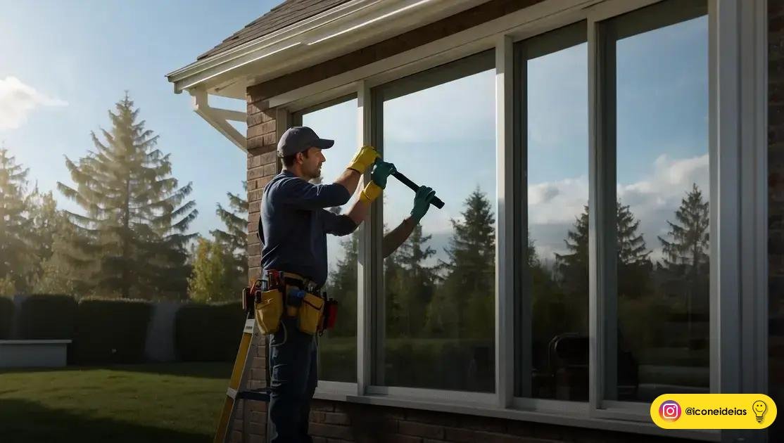 processo de instalação em Cajamar: tempo, limpeza e preparo do vidro