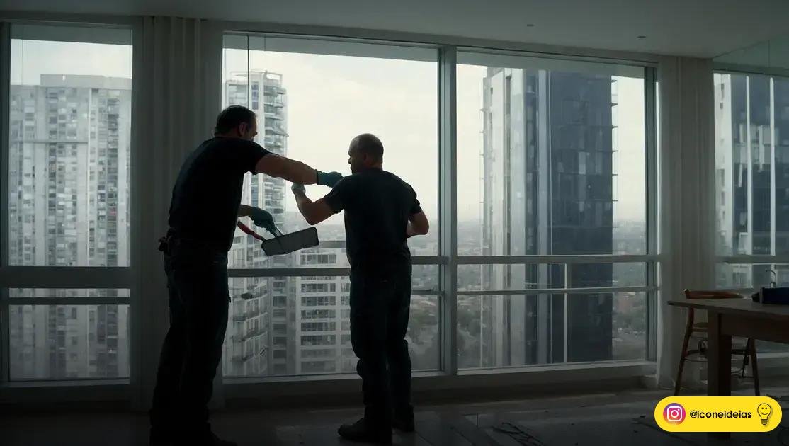 Processo de instalação limpa e rápida em Alphaville: o que esperar