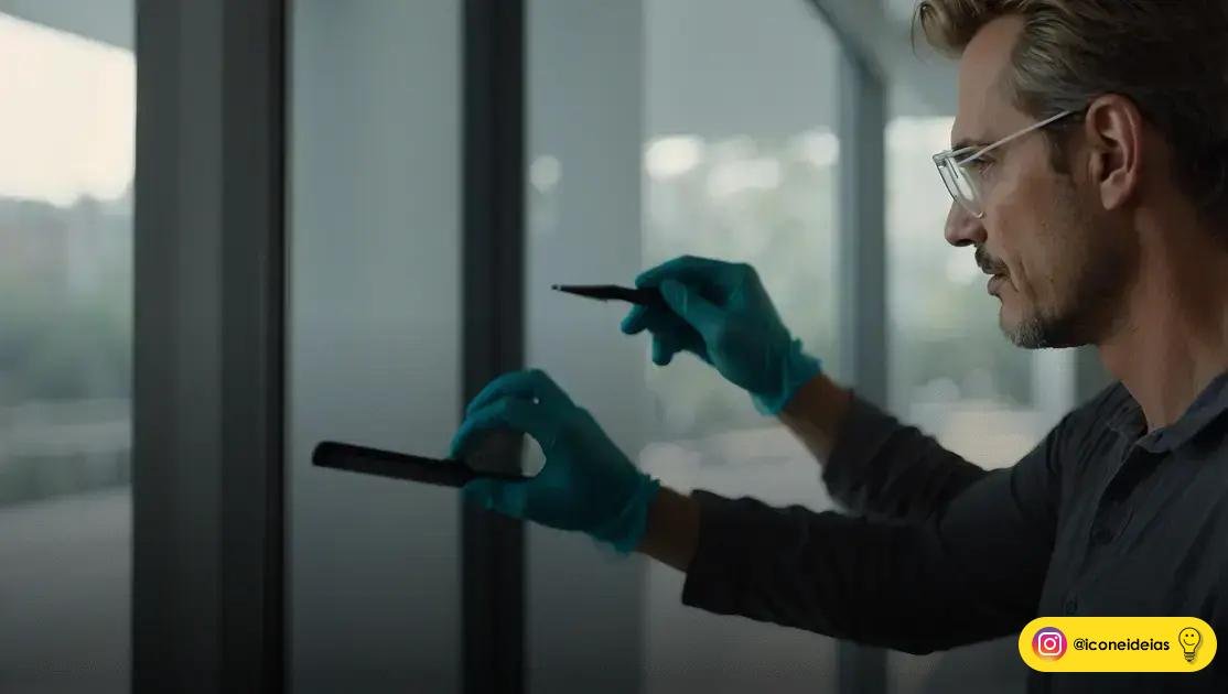 processo de instalação limpa, tempo de aplicação e resultado imediato