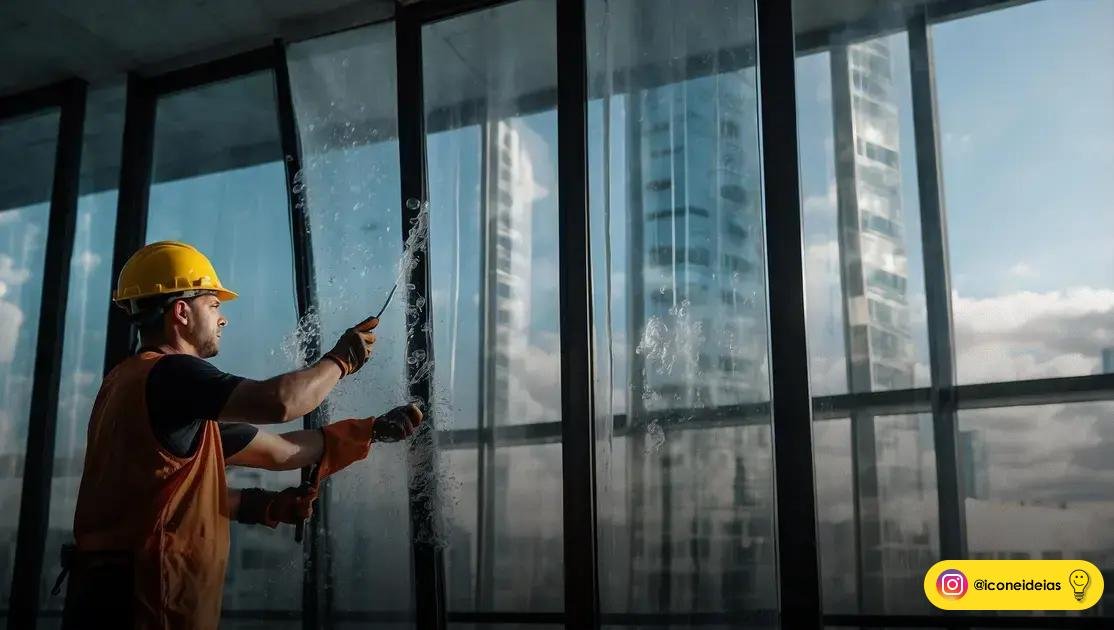 Processo de instalação: o que esperar, tempo e limpeza profissional