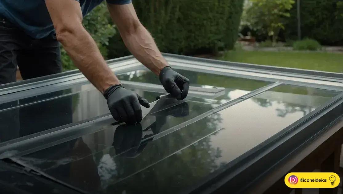 processo de instalação: preparação, tempo, limpeza e manutenção