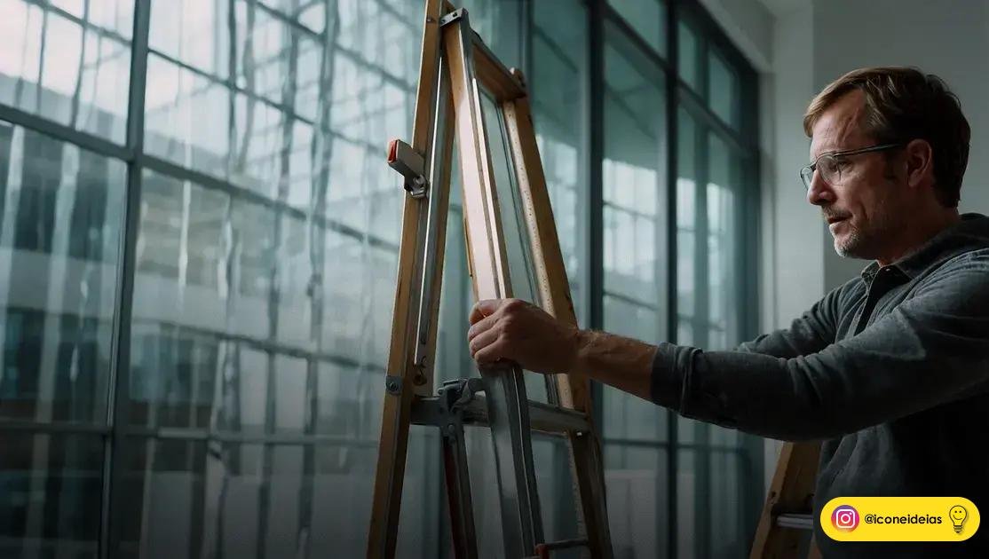 processo de instalação: preparo, tempo de serviço e instalação limpa e rápida