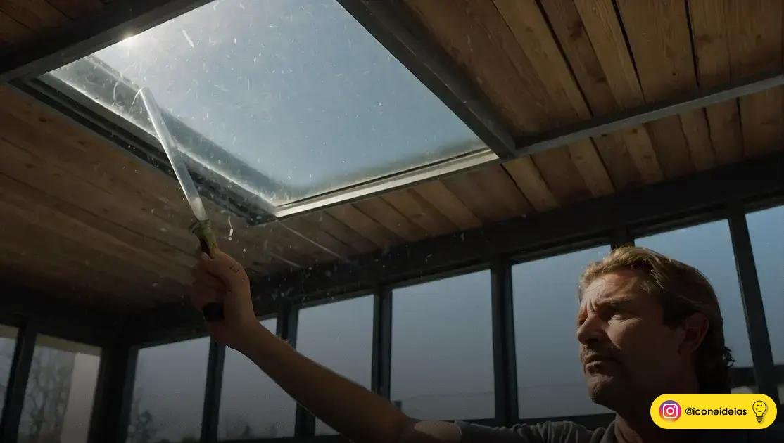 Processo de instalação profissional, limpeza e manutenção rápida