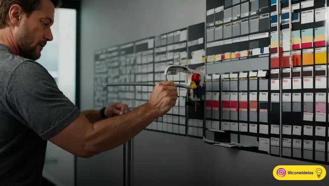 Processo: medidas, arte, impressão, recorte e instalação