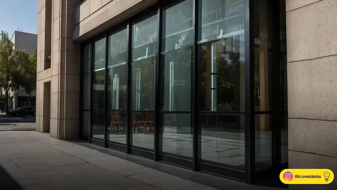 tipos de película espelhada e refletiva: como escolher para vitrines e fachadas