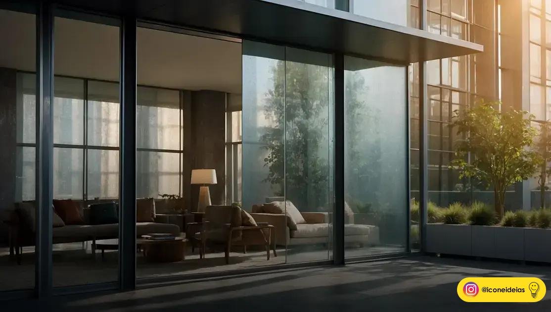 Tipos de película: espelhada, refletiva e soluções arquitetônicas