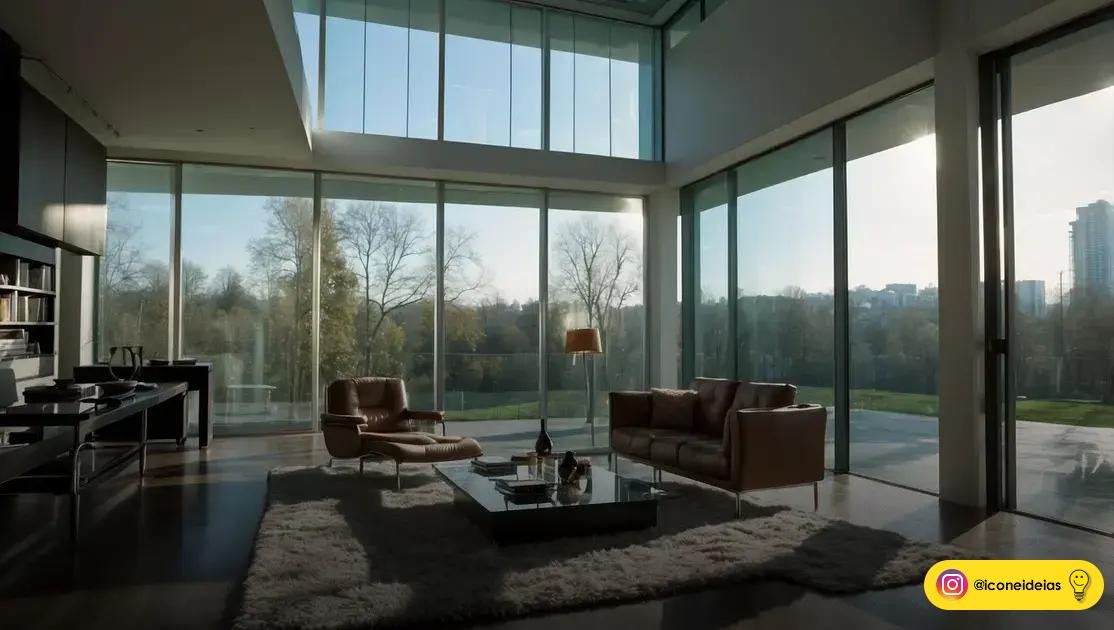 Tipos de película para vidro: refletiva, cerâmica e metálica