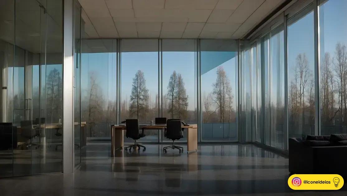 Tipos e acabamentos: jateada, fosca e variações espelhadas